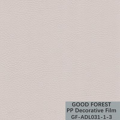 OEM Flattened PP Phim trang trí Dòng màu tinh khiết Crack Grain