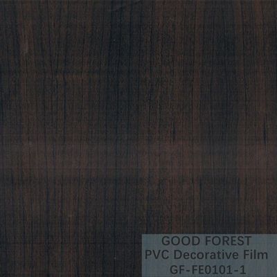 Màng PVC đen trang trí Hạt gỗ rộng 1260mm - 1330mm