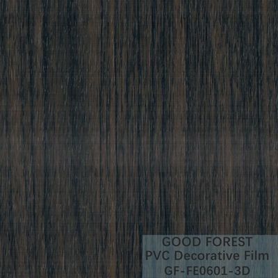 Màng PVC đen trang trí Hạt gỗ rộng 1260mm - 1330mm