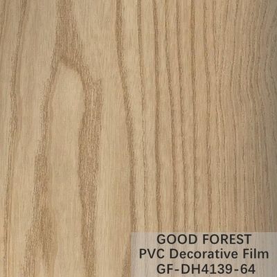 Tính dễ chảy Màng trang trí PVC Chống trầy xước Hạt gỗ