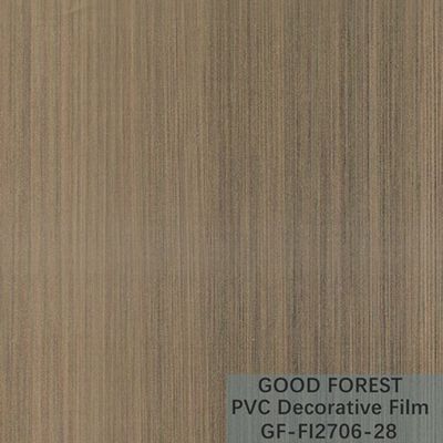 Tính dễ chảy Màng trang trí PVC Chống trầy xước Hạt gỗ