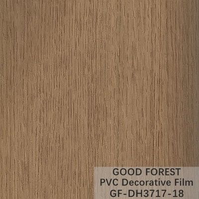 Tính dễ chảy Màng trang trí PVC Chống trầy xước Hạt gỗ