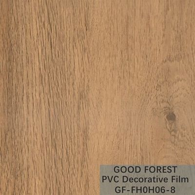 Tính dễ chảy Màng trang trí PVC Chống trầy xước Hạt gỗ