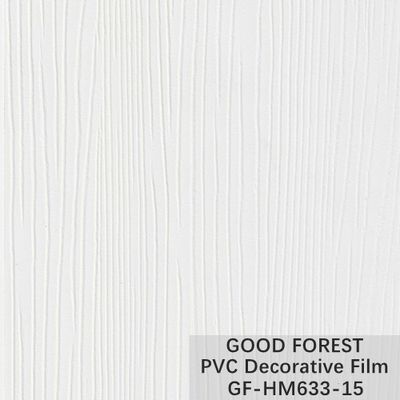 Tủ gỗ hạt nhựa PVC màng trang trí màu tinh khiết phồng rộp