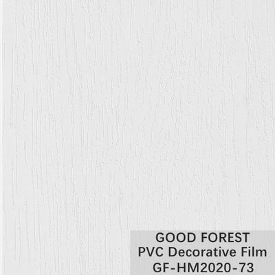 Tủ gỗ hạt nhựa PVC màng trang trí màu tinh khiết phồng rộp