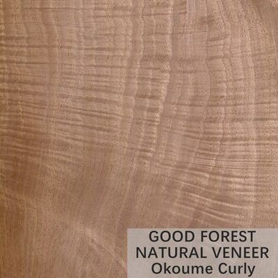 Ván ép gỗ veneer tự nhiên Okumen Tùy chỉnh độ dày 0,18 - 0,55mm