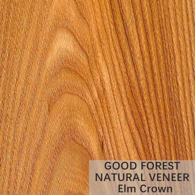 ELM Gỗ tự nhiên Veneer Crown Cut Grain Cung cấp dịch vụ tùy chỉnh