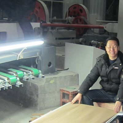 Fancy Wood Veneer Trung Quốc Ash nhân tạo kích thước dài 3100mm có thể được tùy chỉnh cho trang trí Trung Quốc làm