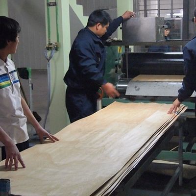 0.45mm Thiết kế gỗ veneer tấm của Pearl đen BP-X8003 thẳng hạt cho mặt tường bảng điều khiển