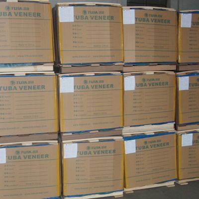 High-End Thiết kế gỗ veneer Wenge WG-X6333C Hai bông hoa đối diện hướng màu nâu 0.15-0.6mm Cho trang trí đồ nội thất