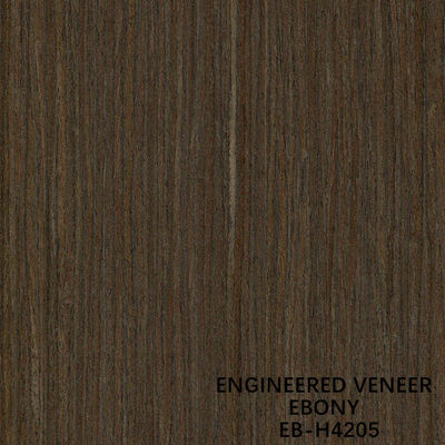 Veneer gỗ mun trang trí Black Oak H4205 Cắt thẳng cho mặt tủ