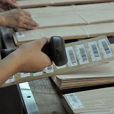 OEM gỗ Mahogany tự nhiên Veneer hình hạt thẳng 2500-3100MM cho da cửa