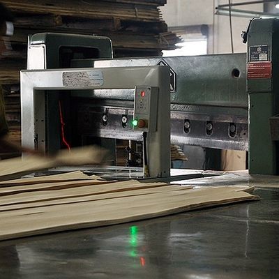 Đồ Nội Thất Và Khách Sạn Gỗ Tếch Tự Nhiên Veneer Khu Phố Cắt Thẳng Kết Cấu Rõ Ràng