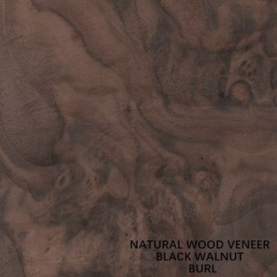 Trung Quốc Trang trí Veneer gỗ Walnut tự nhiên Hạt Burl tuyệt vời cho đồ nội thất cao cấp Làm FSC Các nhà sản xuất