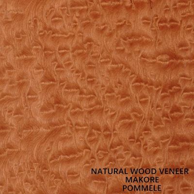 Châu Phi Gỗ tự nhiên Makore Veneer Cherry Mahogany để trang trí và nội thất khách sạn