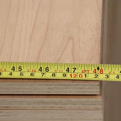 Hình dạng tự nhiên Anigre Block Hình Ván ép lạ mắt Chất lượng tốt cho cửa và bảng điều khiển Windows Nhà máy Trung Quốc lớp E1 / E2