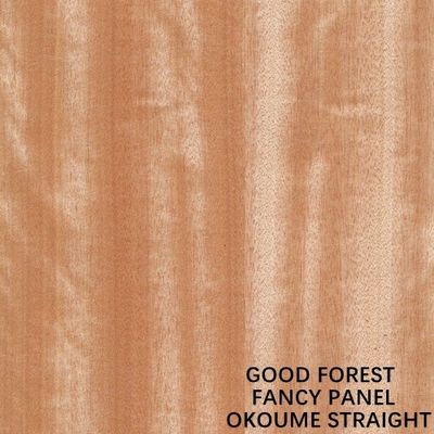 Ván ép ưa thích phải đối mặt với gỗ tự nhiên Okoume hạt thẳng Mdf / Ván dăm Độ dày 9/15 / 18mm Kích thước tiêu chuẩn Trung Quốc Sản xuất