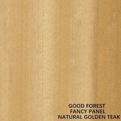 Chất liệu nền MDF Veneer Gỗ tếch vàng tự nhiên 5/9/12/15/18/25mm
