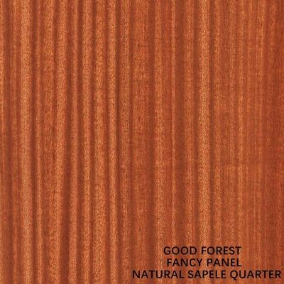 Gỗ Sapele mặt thẳng Ván ép lạ mắt / MDF / Ván dăm Sơn miễn phí