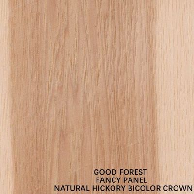 Fancy Hickory Bicolor Crown Grain Dựa MDF / Tấm ván dăm Tấm 2440x1220mm