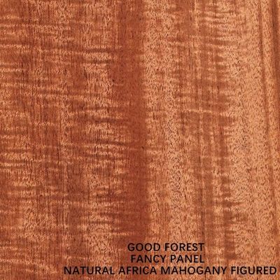 Gỗ Mahogany tự nhiên Veneer Fancy Plywood Board Mdf Hình hạt Chiều dài 2745mm