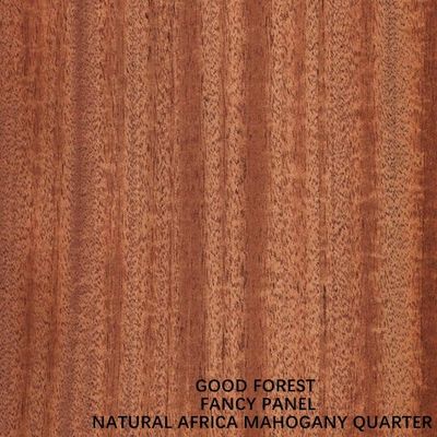 E1 Ván ép lạ mắt 2440 * 1220mm Gỗ gụ tự nhiên Veneer quý cho cửa nội thất
