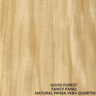 2440*1220mm Ván ép ưa thích Gỗ Veneer Prima Vera tự nhiên Quarter Grain 5/9/12/15/18/25/30mm Độ dày
