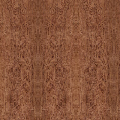 Fancy Bubinga Plywood Cluster Grain Chất lượng cao để trang trí khách sạn 2440/2745 / 3050mm Kích thước kéo dài Nhà máy Trung Quốc