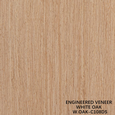 Fancy tái hợp gỗ veneer tấm White Oak 108DS kéo dài 2500-3100mm cho trang trí
