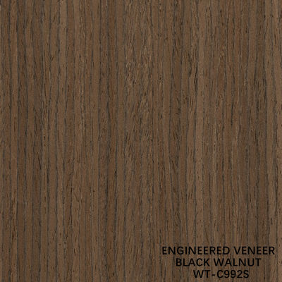 Thiết kế gỗ Walnut Veneer Quarter cắt dọc hạt 942s / 943s cho cửa nội thất
