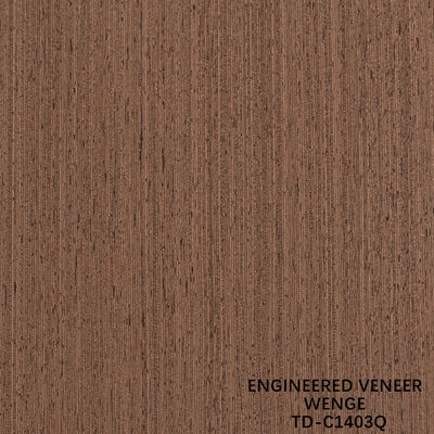 Thiết kế gỗ veneer slice cắt Wenge Quarter Grain Giá tốt cho trang trí khách sạn 3200mm