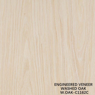 Lớp veneer gỗ sồi được rửa bằng người làm 0.15-0.55 mm Độ dày tùy chỉnh cho khách sạn và trang trí nhà Trung Quốc làm