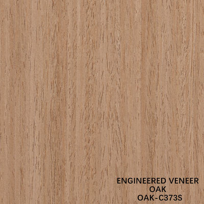 American Oak kỹ thuật gỗ veneer Quarter slice cắt 0,5mm Độ dày cho cửa và mặt tủ