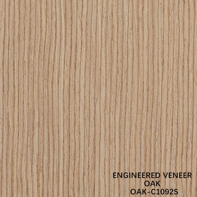 American Oak kỹ thuật gỗ veneer Quarter slice cắt 0,5mm Độ dày cho cửa và mặt tủ