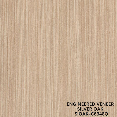 Sơn gỗ nhân tạo cắt một phần tư của bạc Pear kích thước kéo dài 3200mm cho cửa và mặt tủ