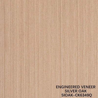 Sơn gỗ nhân tạo cắt một phần tư của bạc Pear kích thước kéo dài 3200mm cho cửa và mặt tủ