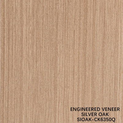 Sơn gỗ nhân tạo cắt một phần tư của bạc Pear kích thước kéo dài 3200mm cho cửa và mặt tủ