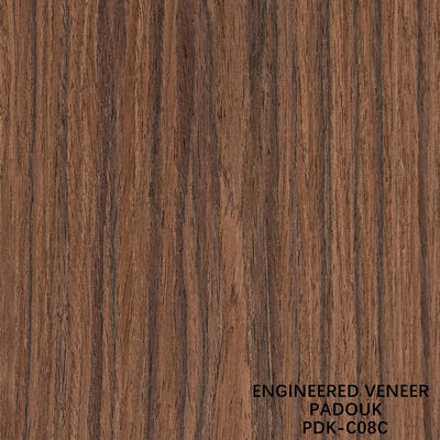 Fancy kỹ thuật gỗ veneer của Quandong Độ dày 0,18-0,6mm cho trang trí khách sạn có thể được tùy chỉnh