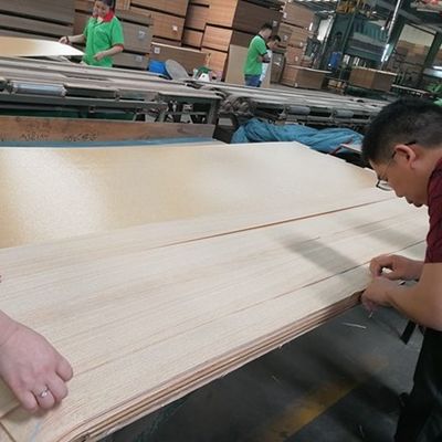High-End Thiết kế gỗ veneer Silver Arrow SI.AW-X8023 Ba chiều hạt cho trang trí khách sạn Trung Quốc Factory