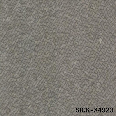 High-End Custom SI.CK-X4923 Thiết kế gỗ veneer bạc cá sấu da lưới kết cấu cho các tấm sang trọng