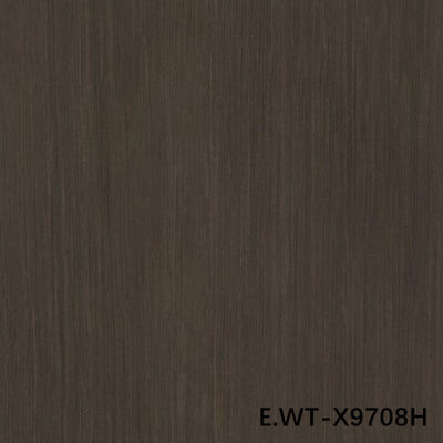 High-End Thiết kế gỗ veneer quả óc chó châu Âu E.WT-X9708H thẳng hạt nâu 2500mm cho Cabinet Face Trung Quốc Factory