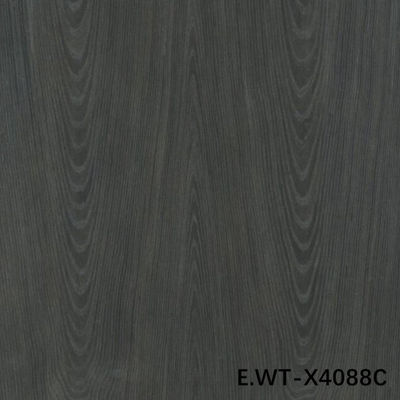 High-End Thiết kế gỗ Veneer Walnut châu Âu E.WT-X4088C Crown Cut Đen với 0.15-0.55mm cho nhà máy cửa