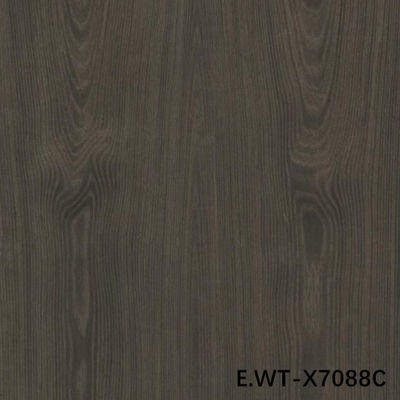 High-End Thiết kế gỗ veneer Walnut châu Âu E.WT-X7088C Crown cắt ba bông hoa cho trang trí cửa
