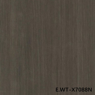 High-End Thiết kế gỗ veneer Walnut châu Âu E.WT-X7088N Quarter Cut thẳng màu tối 2050mm chiều dài cho tủ