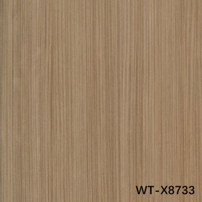 High-End tái tạo gỗ veneer hạt óc chó tự nhiên Wt-X8733 nâu thẳng 2250mm cho tủ mặt E0 lớp nhà máy