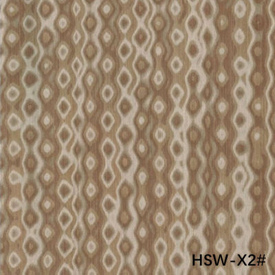 cao cấp tái tạo gỗ veneer rỗng hình vuông gỗ HSW-X2# tùy chỉnh 0.55mm Đối với các tấm tường Trung Quốc OEM Factory