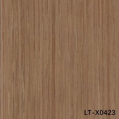 Lớp veneer gỗ kỹ thuật cao cấp LATI LT-X0423 màu nâu thẳng 0.15-0.55mm cho các tấm trang trí nội thất