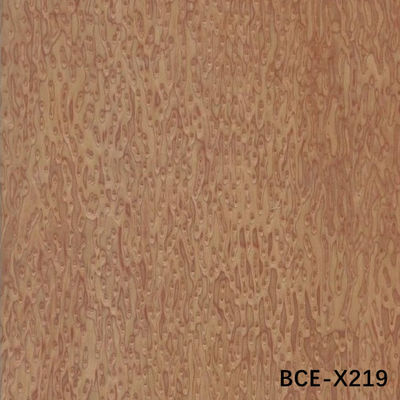 Cao cấp kỹ thuật gỗ veneer màu nâu mắt mèo X219 màu tối kích thước tiêu chuẩn cho nhạc cụ