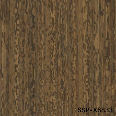 Khói Sapele Pommele Thiết kế gỗ sồi veneer Độ dày 0,18-0,6mm cho bảng tường