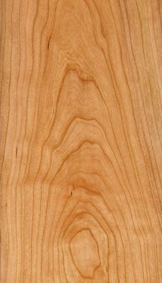 Natural American Cherry Wood Veneer Sheet Slice Flat Cut 2200-3200mm Kích thước bình thường Để trang trí đồ nội thất